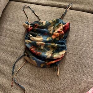 Urban Outfitters Floral Tank Top - Multicolor